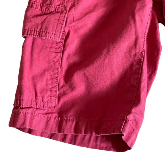 The Children's Place Boys Pull On Cargo Shorts-Red-Size 7-GUC - Picture 3 of 6